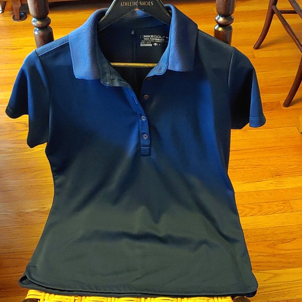 NIKE GOLF Tour Performance DRI-FIT Polo, Navy, M